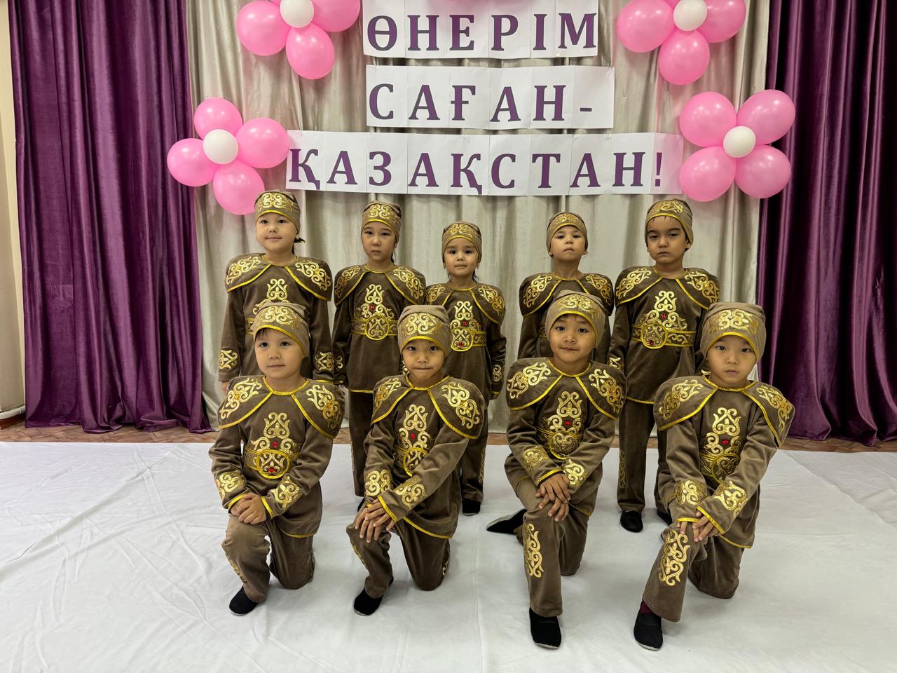 "Өнерім саған - Қазақстан!" республикалық фестивальі аудандық кезеңінен 1 орын жүлдегері! Мектепалды "Аққу" тобының тәрбиеленушілері